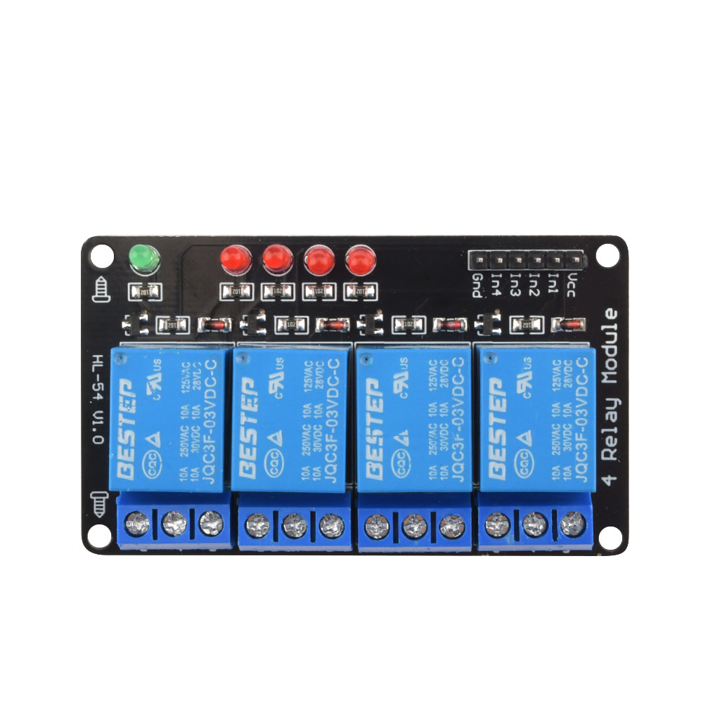 Module de relais lumineux décl - Relay Module 4 Channel avis et prix