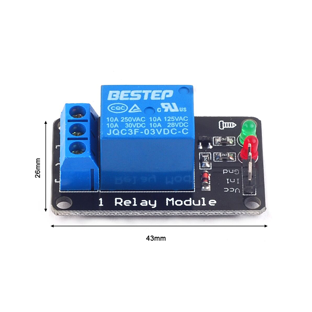 Module de relais lumineux décl - Relay Module 4 Channel avis et prix